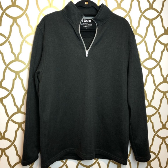 Izod Half Zip Fleece Sweater - Picture 1 of 3